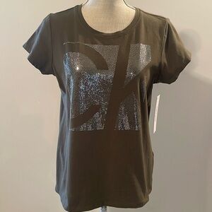 NWT Calvin Klein Graphic Tee Short Sleeve